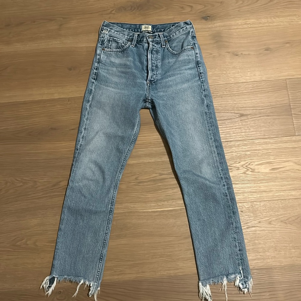 Citizens of Humanity Charlotte high rise crop straight